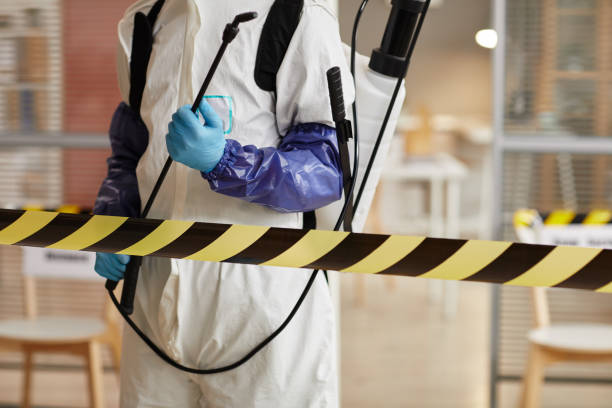 Professional Drug Lab Cleanup technician working in Rockland, MA